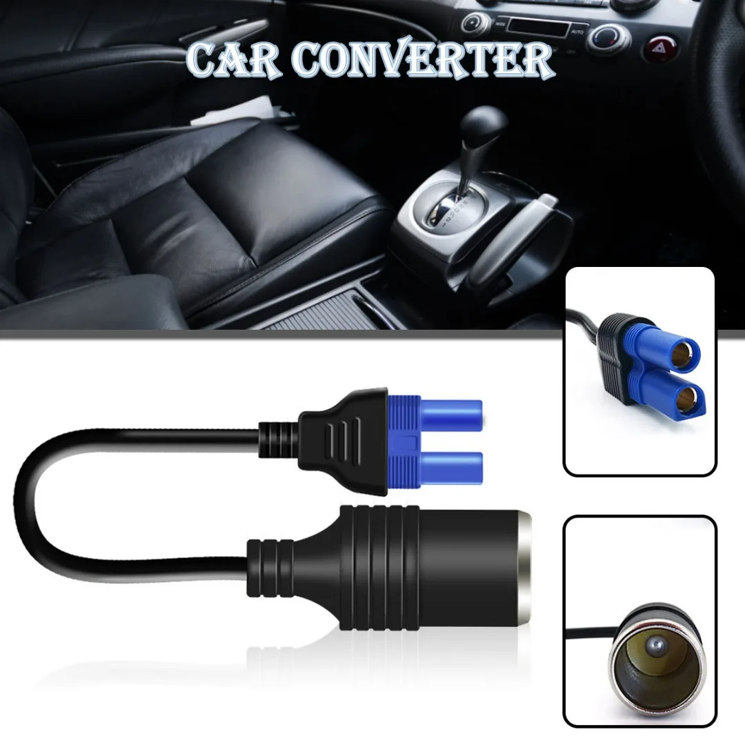 

Mayitr Portable EC5 Cigarette Lighter Socket Adapter Connector For 12V Car Battery Booster Car Jump Starter