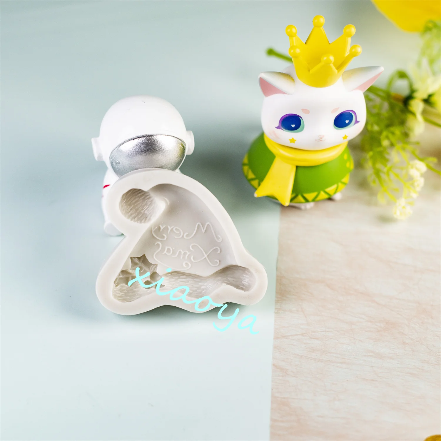 

DIYCute Christmas Hat Xmas Series Silicone Fondant Mold Cake Baking Cake Decorating Tool Festival Jelly Candy Pudding Biscuits M