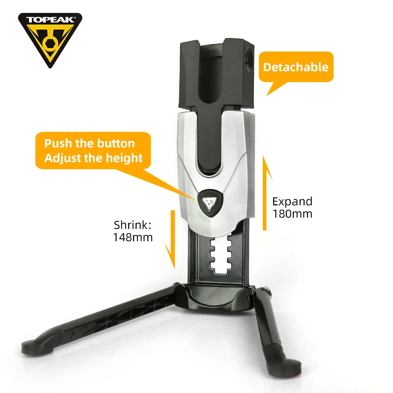 Подставка для фонарика TOPEAK TW007 велосипедная коленчатая подставка регулируемый