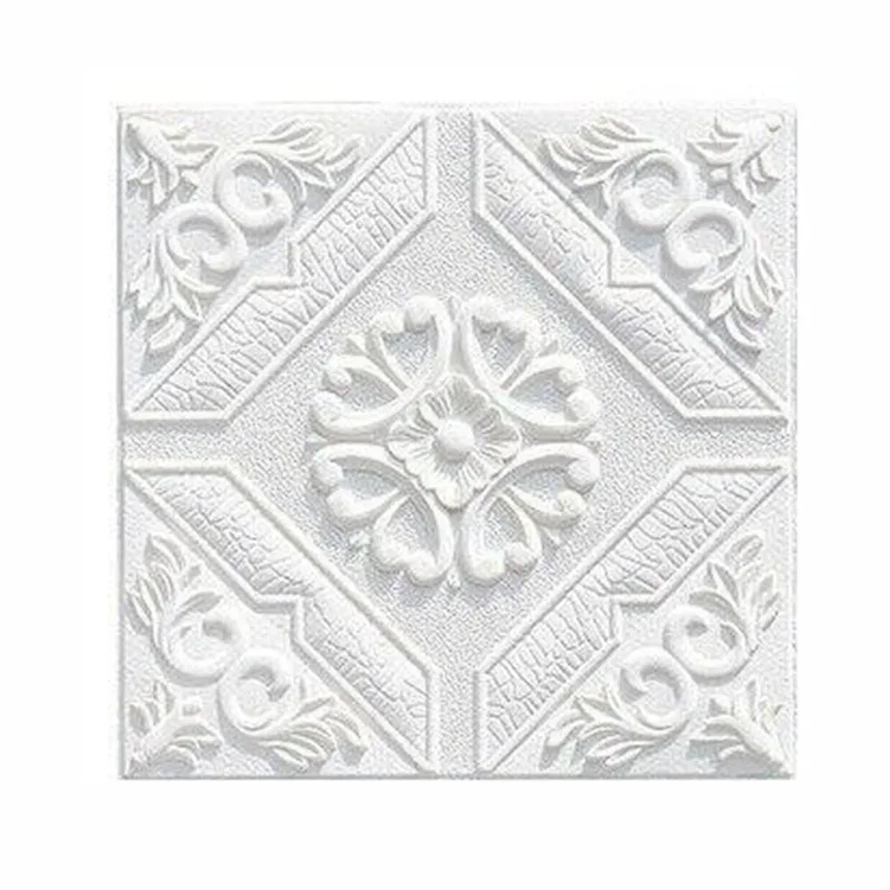 3D наклейки на стену для гостиной ТВ-фона настенная самоклеящаяся пенопластовая