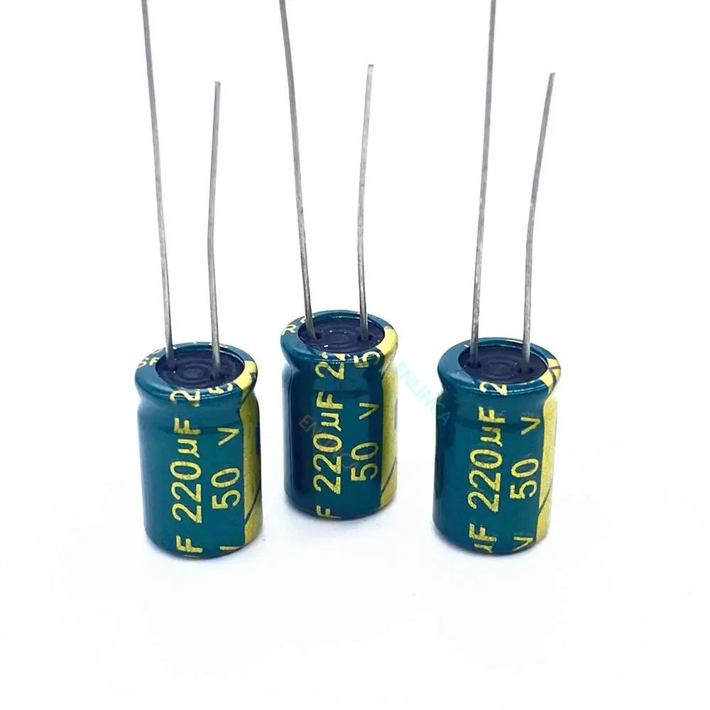 

Алюминиевый электролитический конденсатор P45 высокой частоты с низким сопротивлением 50 в 220 мкФ Ф, Размер 8*12 220 мкФ 20%, 20 шт./лот