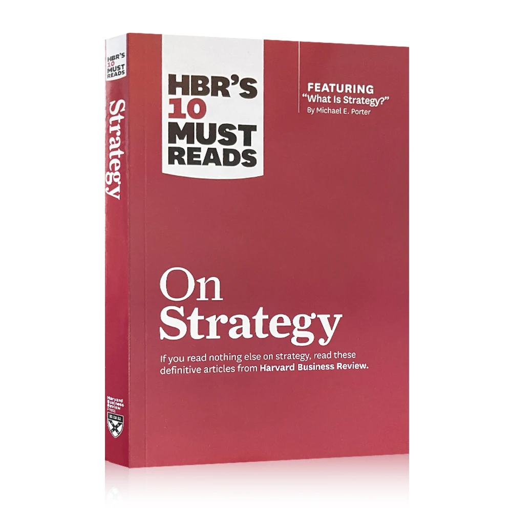 

HBR's 10 Must Reads on Strategy Harvard Business Review business management learning reading books for adlut