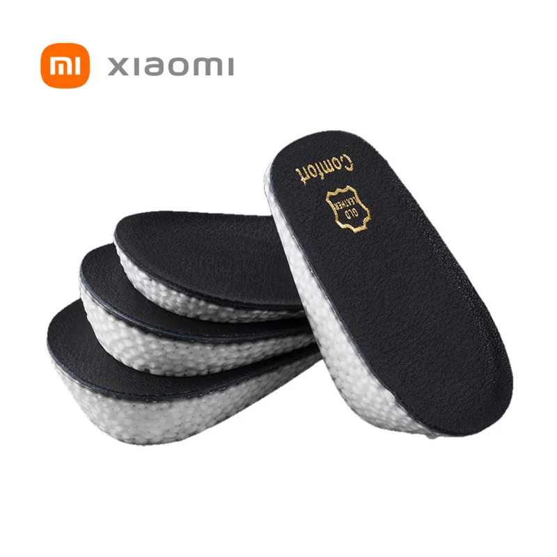 

Кожаные невидимые удлиняющие внутренние стельки Xiaomi Youpin для мужчин и женщин, удлиняющие артефакт, силиконовые удобные ботинки Martin
