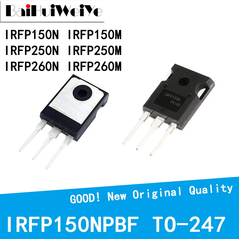 

5 шт./лот IRFP150N IRFP150M IRFP250N IRFP250M IRFP260N IRFP260M MOS полевой транзистор TO-247, Новый чипсет хорошего качества