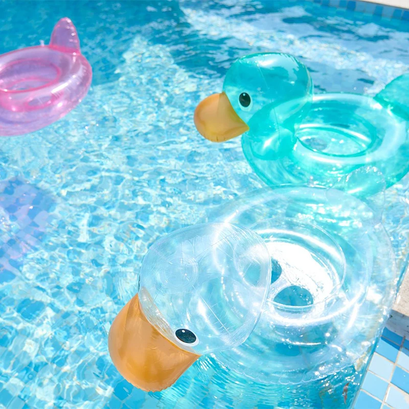 Детское прозрачное кольцо для купания Детская летняя игрушка |