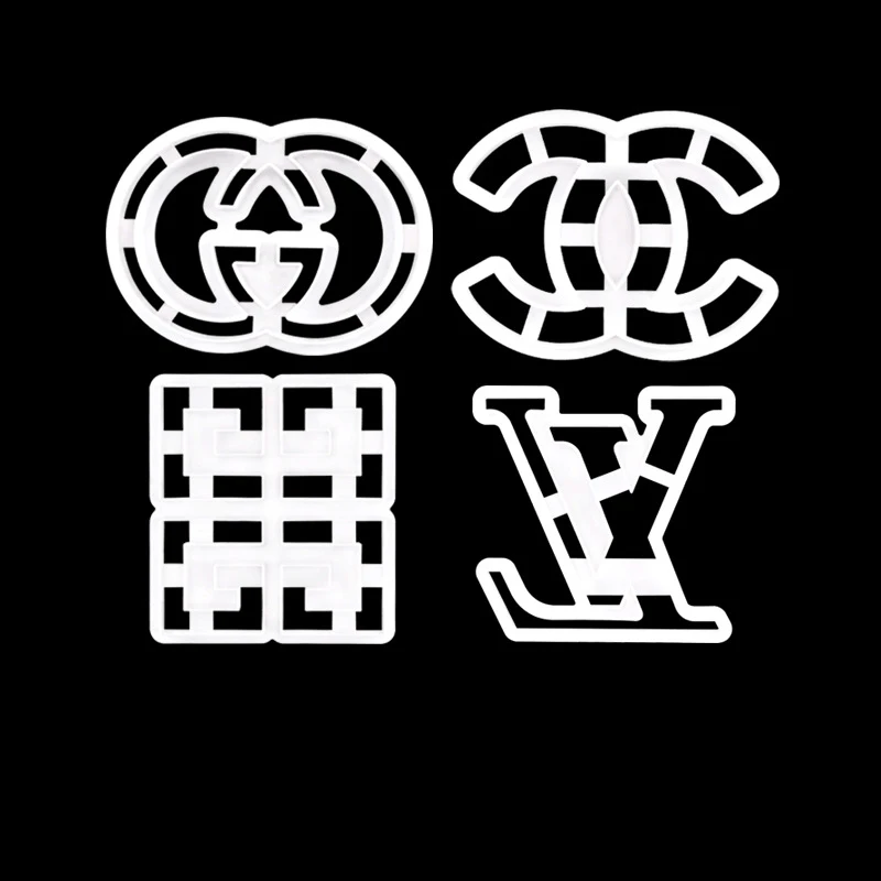 

Brand Logo Cookie Cutters Biscuit Fondant Mold Cake Decorating Mold for Baking Kitchen Bakeware Pastry and Bakery Accessories