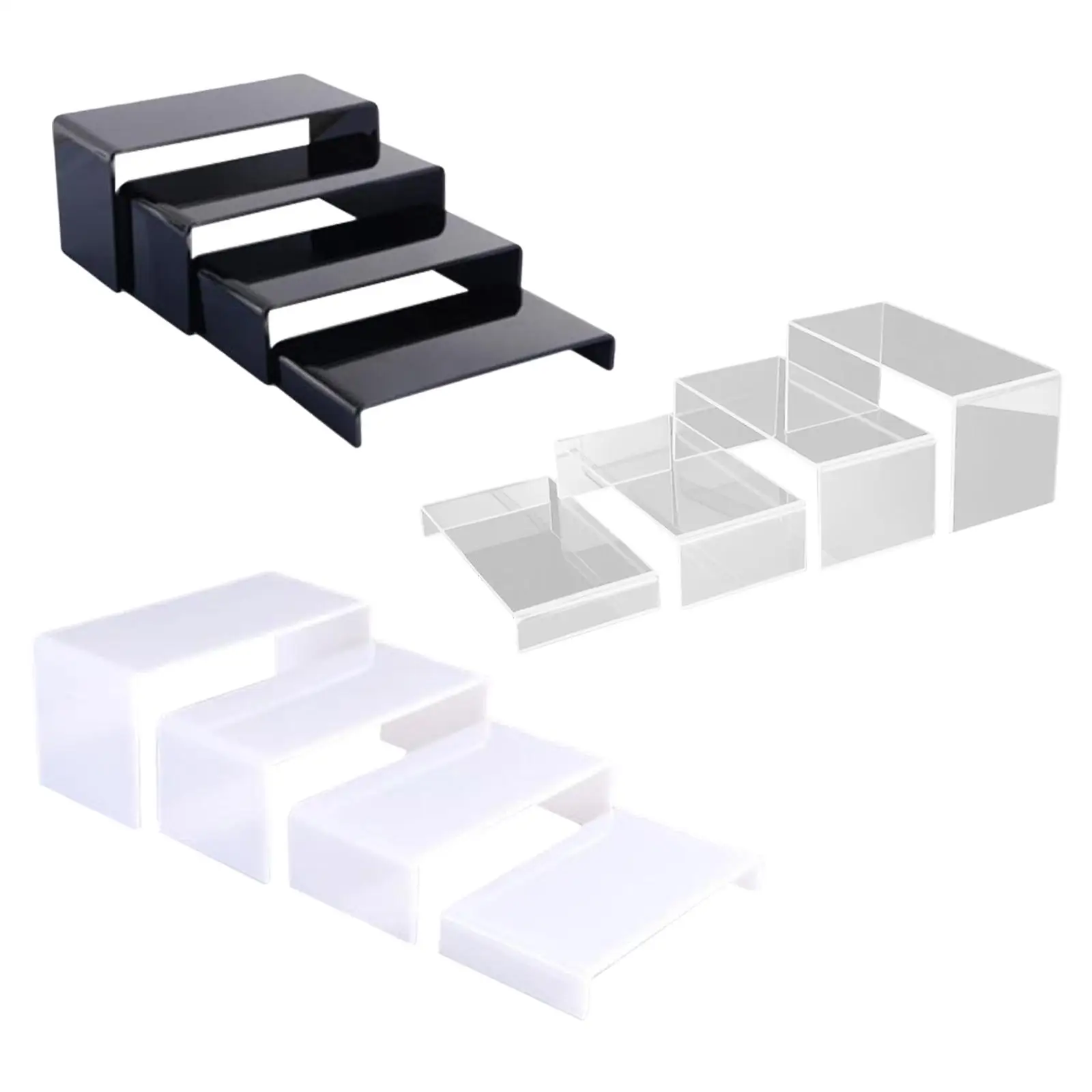 

Акриловая искусственная розничная торговля, дисплей десерта для экшн-фигурки, 4 шт.