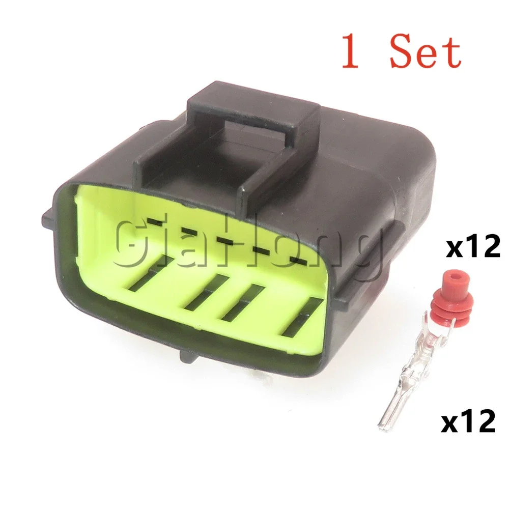 1 комплект 12-контактный 174663 -2 174661 -2 184058 -1 368537 -1 Автомобильная вилка датчика переменного тока в сборе, электрическая розетка для проводов, автомобильный герметичный адаптер