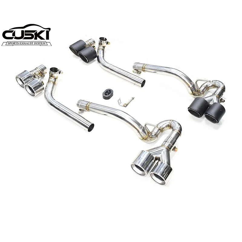 Выхлопная труба для BMW 5S E60 m5 выхлопная из углеродного волокна и нержавеющей стали