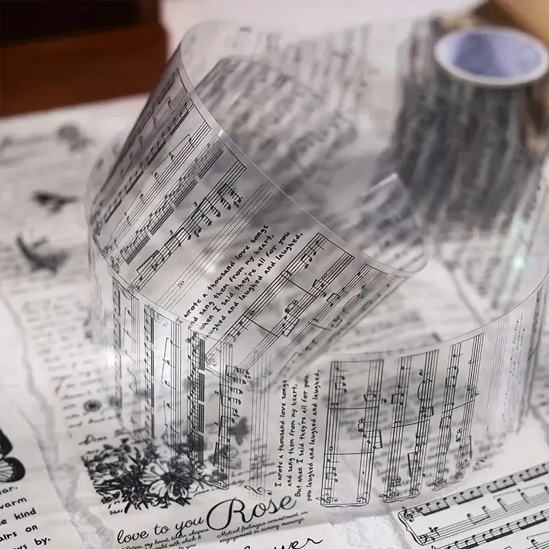 Винтажная Бумажная Лента С Английским Алфавитом 5 См X 3 М Для Декоративного