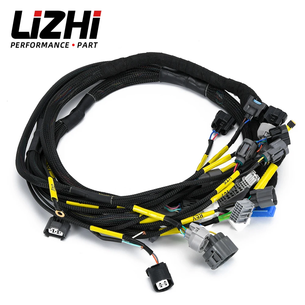 

Кабельный жгут CNCH-OBD2-1 для двигателя Honda Civic Integra B16 B18 D16 EK EG EM 92-00, жгут проводки двигателя FIC25