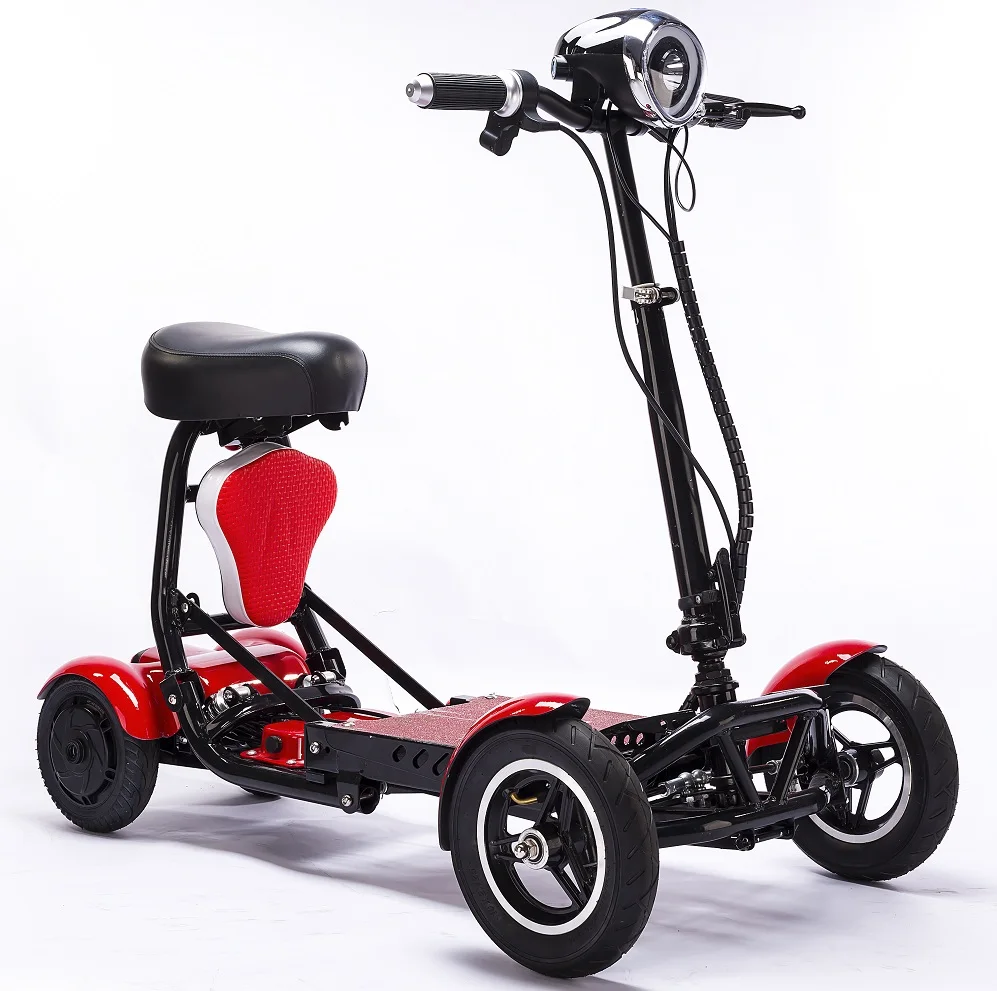 

Foldable perfect travel transformer 4 wheel electric golf mobility scooter 250w 1000 watts for elderly adult