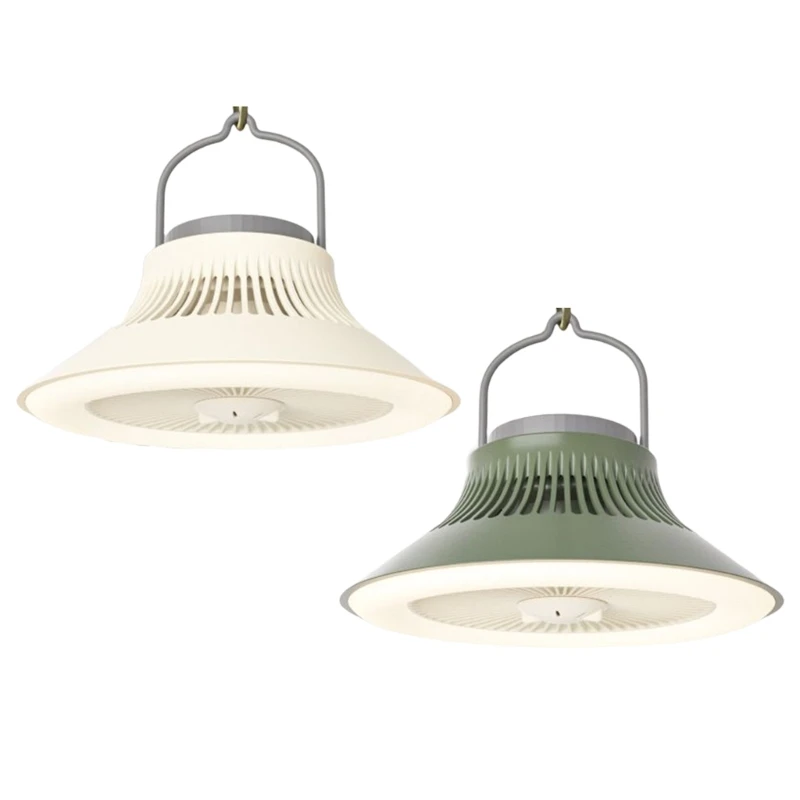 

K92F 2 in 1 LED Camping Fan Multifunction Lighting Electric Fan Hanging Tent Lamps Rechargeable Summer Fan Light 2400/5000mAh