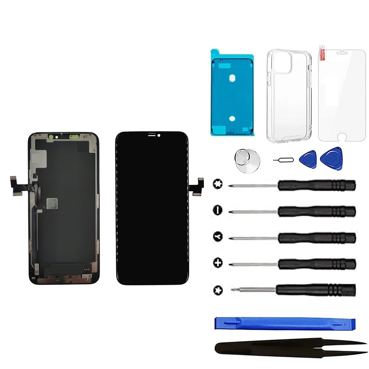 

Сенсорный экран JQYDZH для iphone 11ProMax iphone 11 Pro MAX iphone11ProMAX A2161 A2220 A2218, дигитайзер, ЖК-дисплей в сборе, стекло