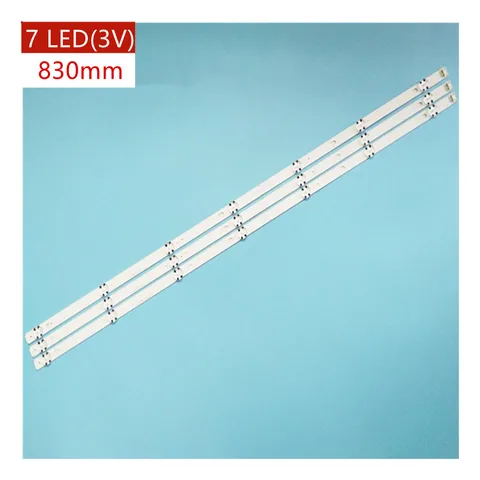 Светодиодная лента для LG 43LJ594V 43LJ610V-ZA TA 43LJ595V-ZD, светодиодная лента для подсветки, линейка WOOREE 43 дюйма, UHD _ Светодиодная лампа