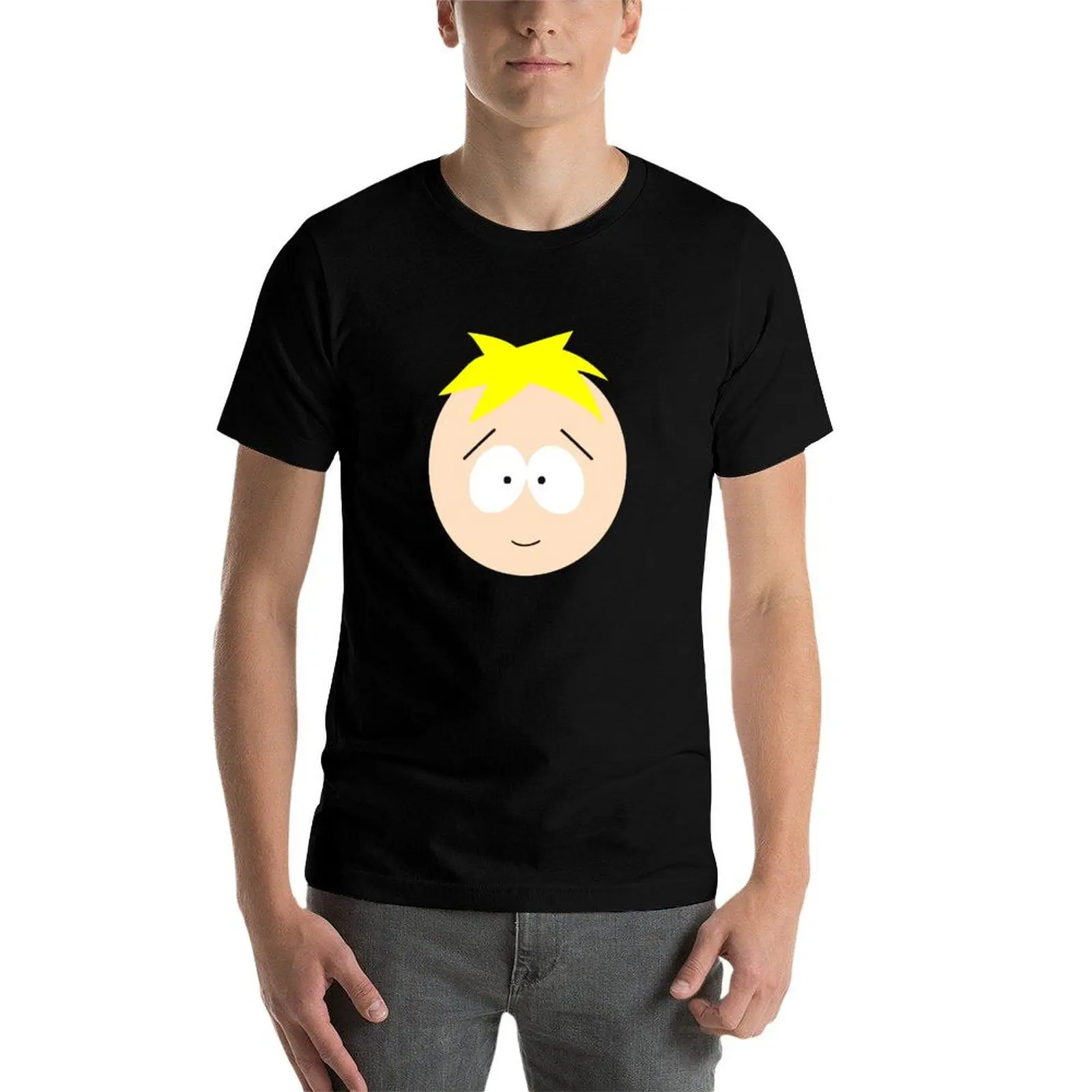 Фото Футболка Leopold Butters Stotch, повседневная футболка с графическим принтом №4