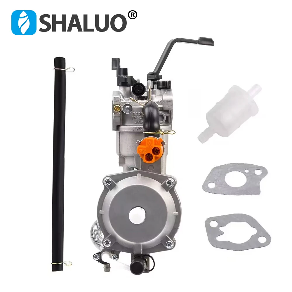 Бензиновый генератор GX160 GX200 LPG168, комплект карбюратора сжиженного углеводородного газа, аксессуары для преобразования двух видов топлива, запасные части 168F 170F 2 кВт 3 кВт 6,5 л. С.