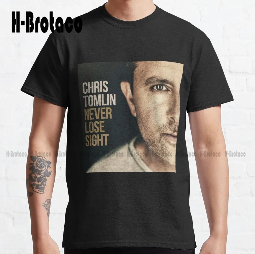 

Классическая футболка для музыкантов Томлин, Мужская футболка на заказ, Футболки унисекс для подростков с цифровой печатью, дышащий хлопок