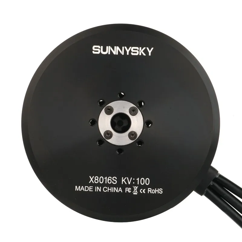 Оригинальный бесщеточный двигатель Sunnysky X8016S 100KV 120KV 170KV радиоуправляемые