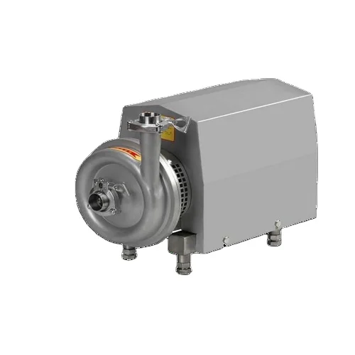 

Sanitary stainless steel 90 Degree outlet SS304 centrifugal pump with discharge valve