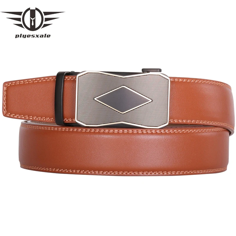 

2022 Genuine Leather Mens Belt For Jeans Automatic Buckle Brown Black Red Green Belt Men Luxury Brand Cowboy Waist Belt G169