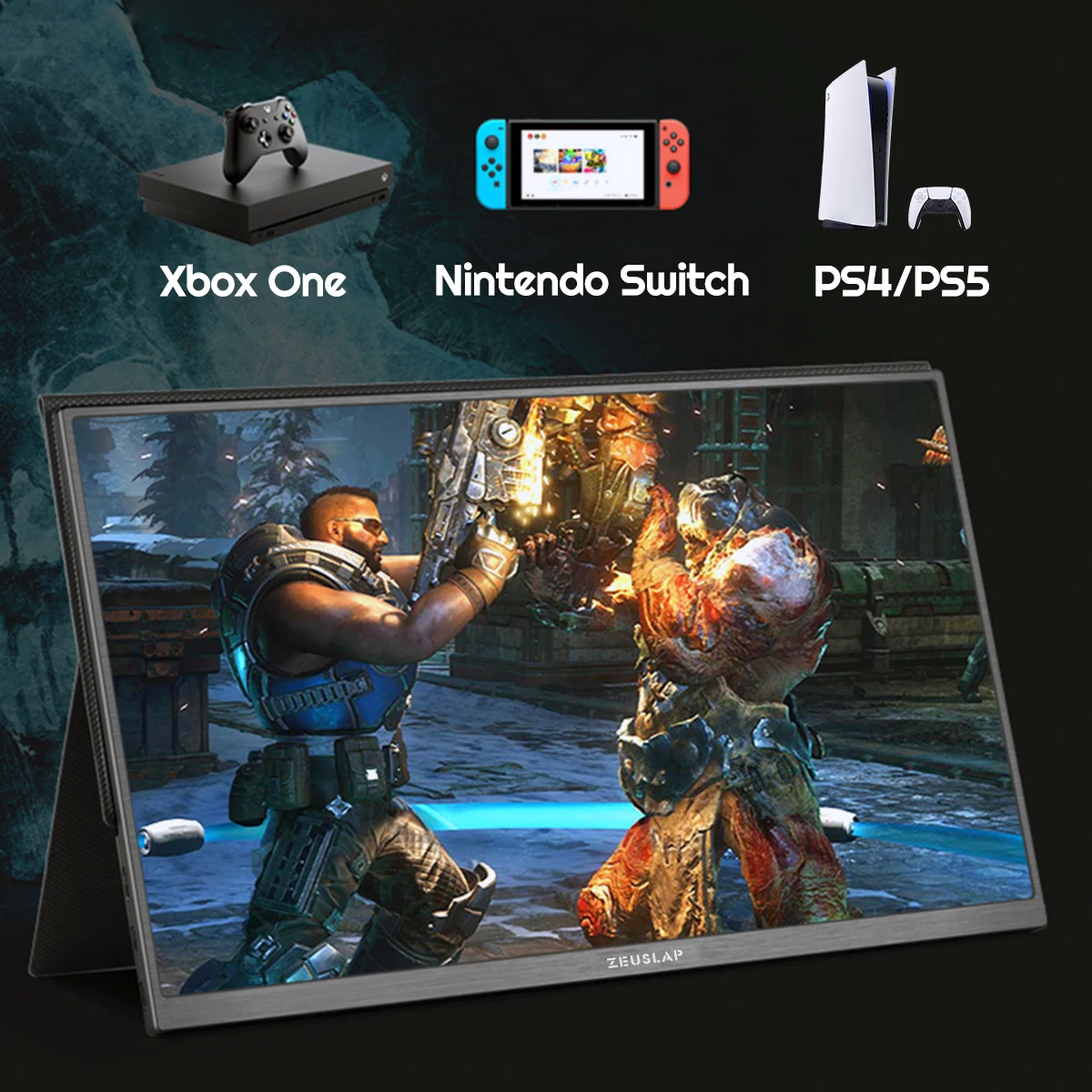 14inch ultrathin fhd portable gaming monitor usb c type c hdmi compatible for nintendo switch ps4 ps5 xbox monitor free global shipping