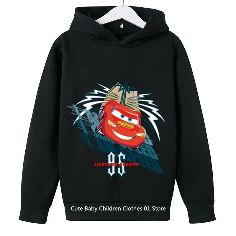 Детские толстовки с молнией Mcqueen для детей от 2 до 13 лет детские осенние и весенние