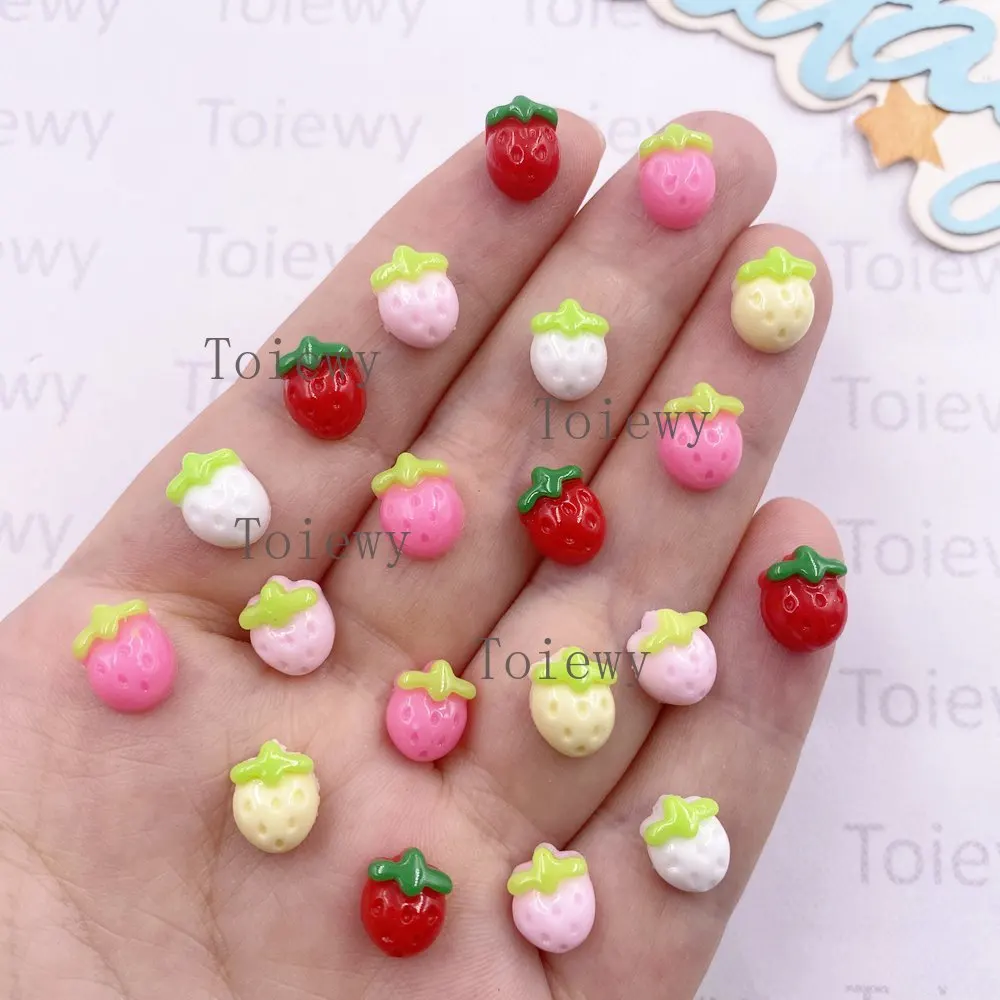 

Мини-клубничные ногти Toiewy, резина, 100 шт.