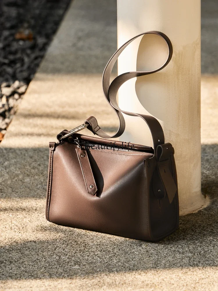 Женская Высококачественная сумка-мессенджер сумка-подушка из натуральной кожи