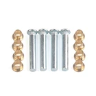 Комплект для ремонта дверных петель, комплект втулок для дверей Nissan Navara 97-05 D22, с дозатором дверных петель, автомобильные аксессуары, 1 комплект