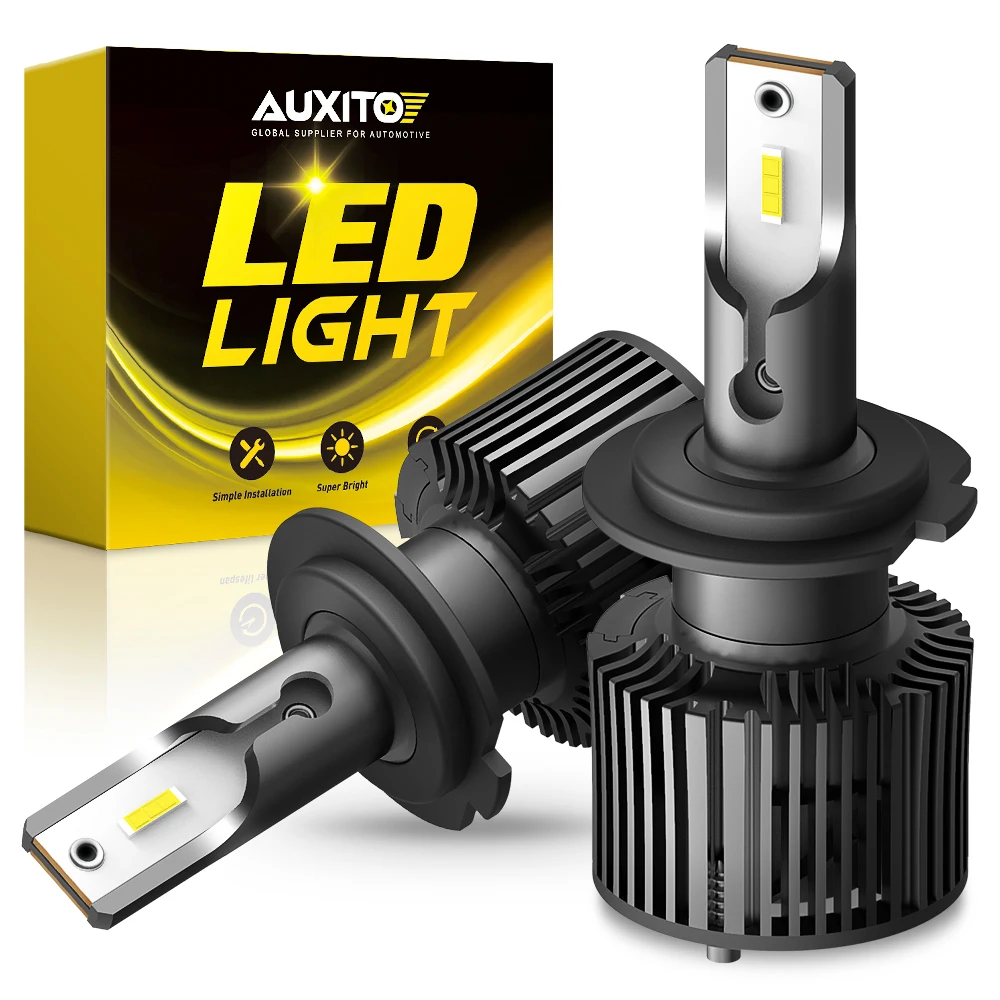 AUXITO 2X H7 LED Headlight For BMW F30 E46 E60 E90 F10 GS E87 E91 F20 E83 E84 E53 E70 M2 M3 X1 X3 X5 X6 H1 LED H4 9003 Head Lamp