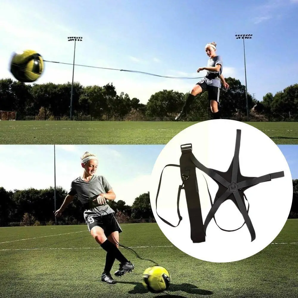 

2m Soccer Training Sports Assistance Adjustable Football Practice Equipment Ball Soccer Training Belt Trainer Kick O5x5