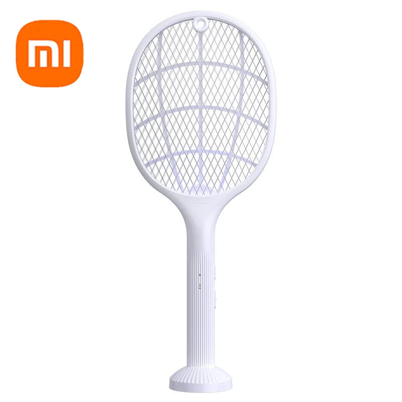 

Москитная мухобойка для дома, USB перезаряжаемая 2-в-1, электрическая ловушка для комаров, мухобойка, портативная убийца комаров, новинка 2023 года