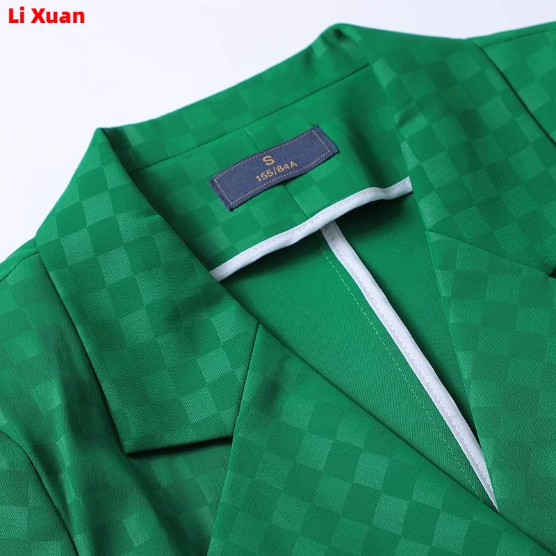 New Elegant Women Formal Suits For 2023 Summer High Quality Fashion Slim Casual Blazer And Pants Office Ladies Work Wear