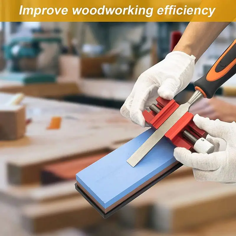 

Honing Guide Flat Chisel Hand Tool Sharpening Guide Rustproof Honing Guide Multifunctional Unique Design Tool For Garden Home