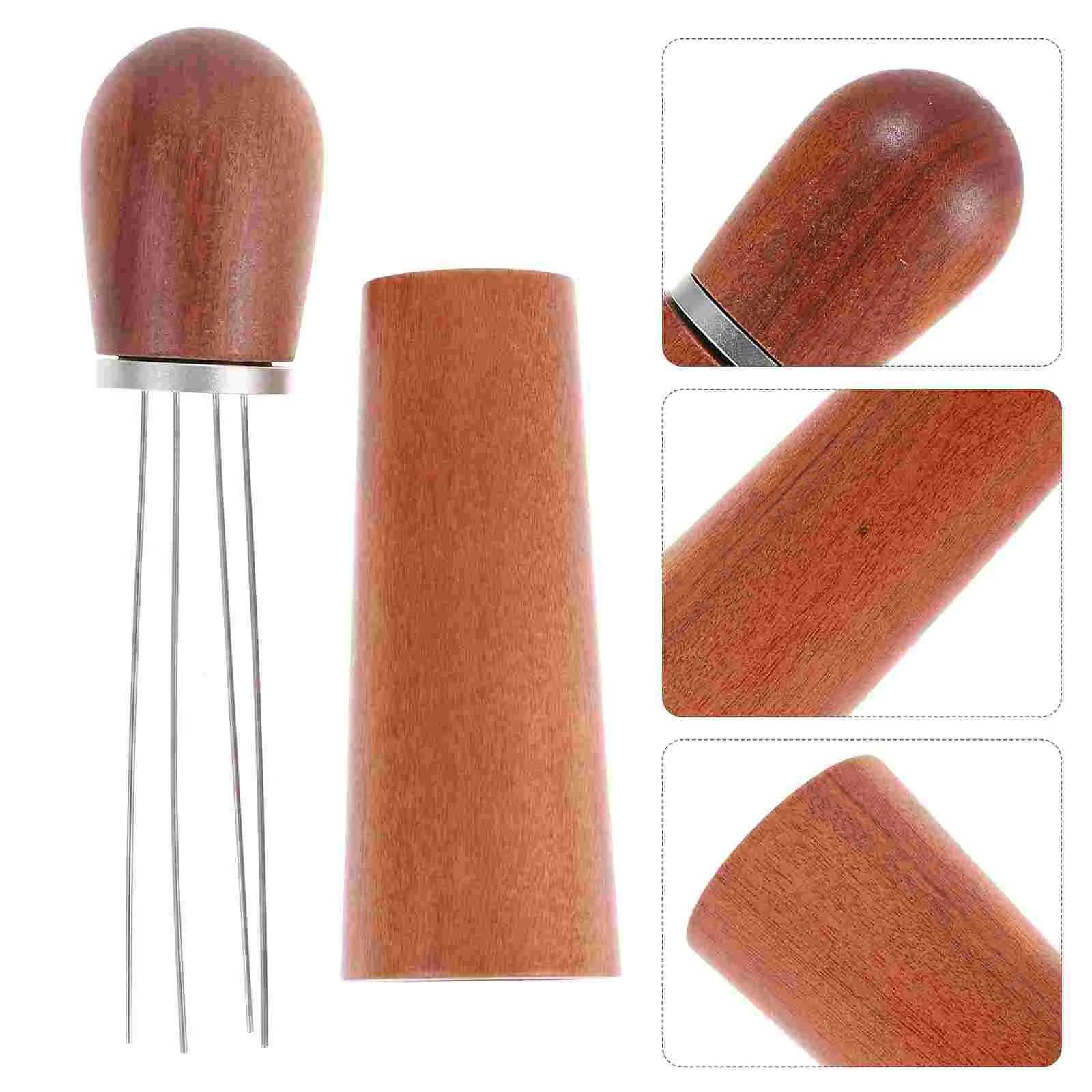 

Coffee Espresso Tool Stirrer Needle Distribution Stirring Distributor Hand Wdt Tamper Baristawhisk Tampersstirrers Handle Stand