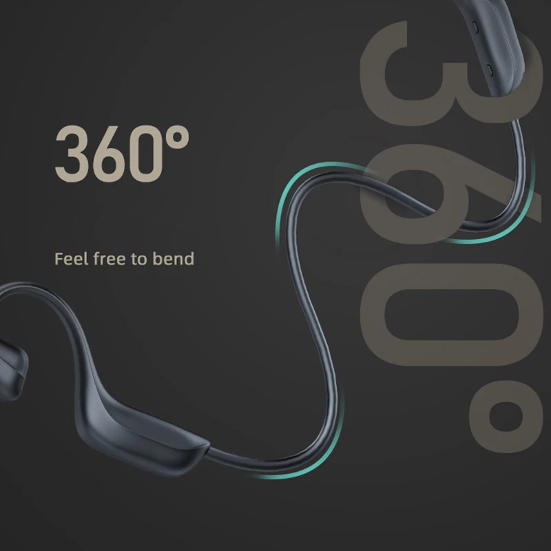 

Earphones Headphones Bone Conduction Wireless Bluetooth Convenience Ear Headset Painless Wearing Headphones For Cell Phone 014