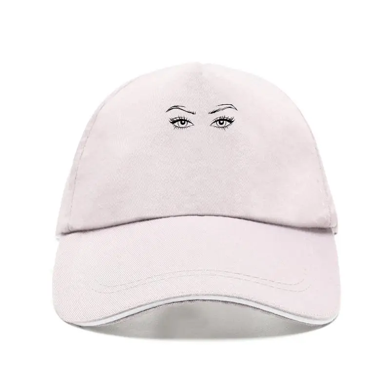 

НОВАЯ шапка, шапка Woen Baeba, забавная Милая графическая шапка ake Up Eyeah с мультяшным принтом uer Feae Cothe Fahion, топ, шапка Baeba