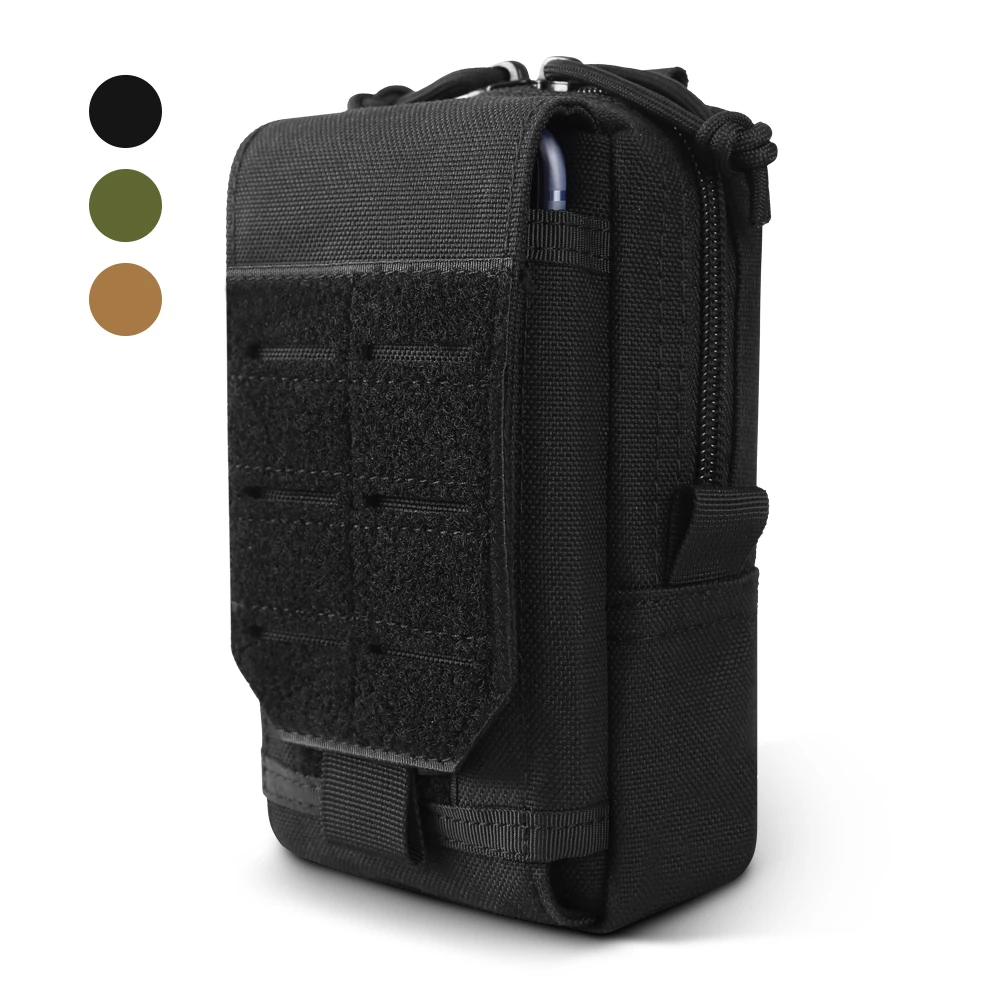 

1000D Tactical Military Waist Bag Outdoor Men EDC Tool Bag Vest Pack Purse Mobile Phone Case Hunting Compact Bag