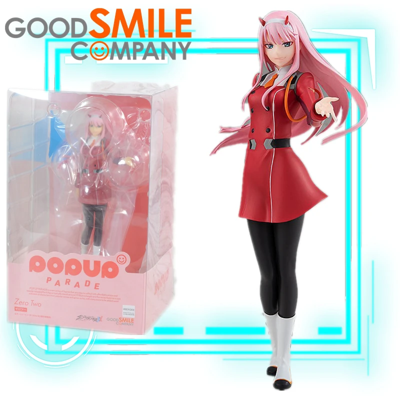 

In Stock Good Smile Pop Up Parade Zero Two 02 Darling In The FRANXX GSC Original Anime Figure Collectible Action Model Toys