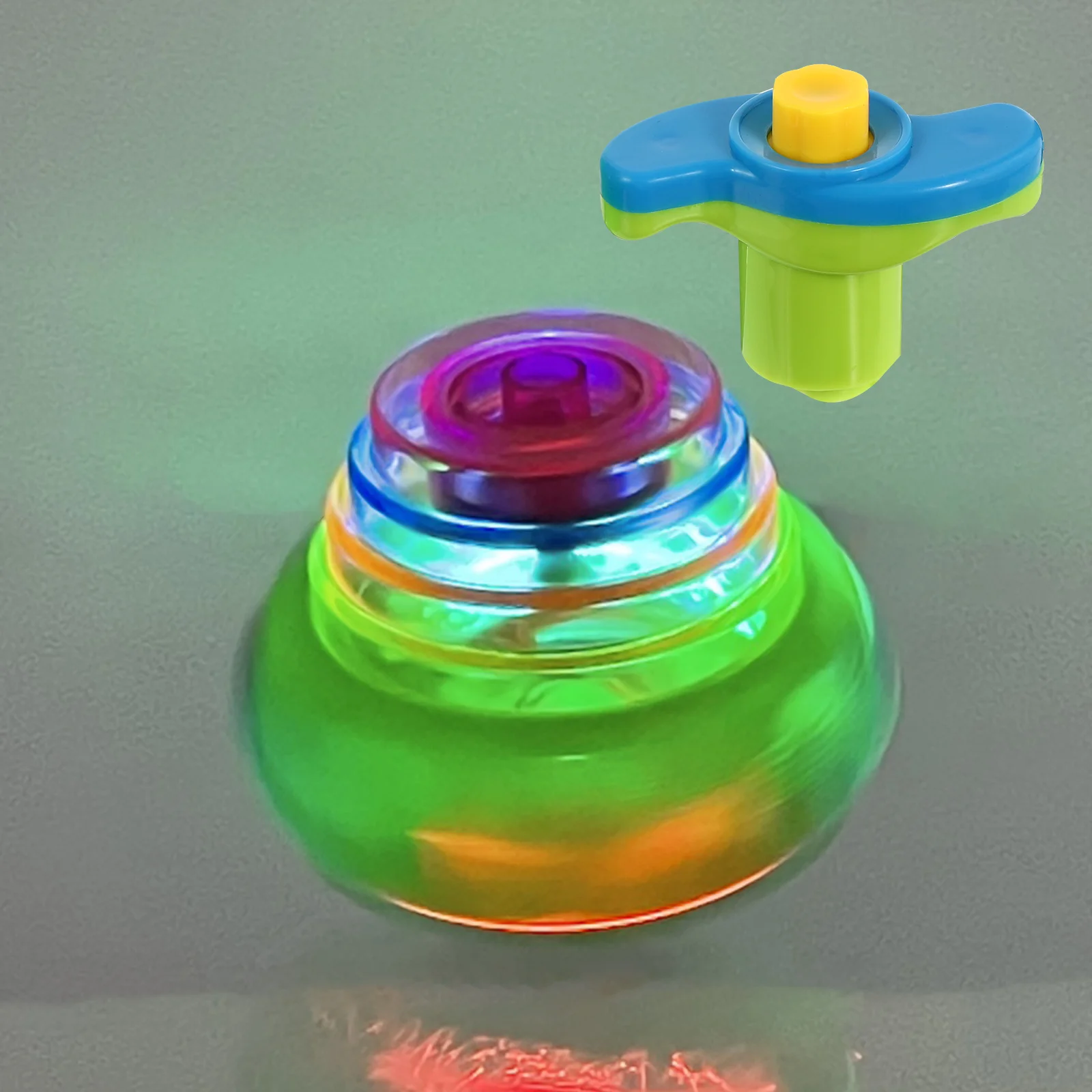 

Topsgyro Gyroscope Flashing Led Lighttoy Kids Toystop Novelty Funny Toddlers Wind Playthings Fidget Tornado Fillersgoodie