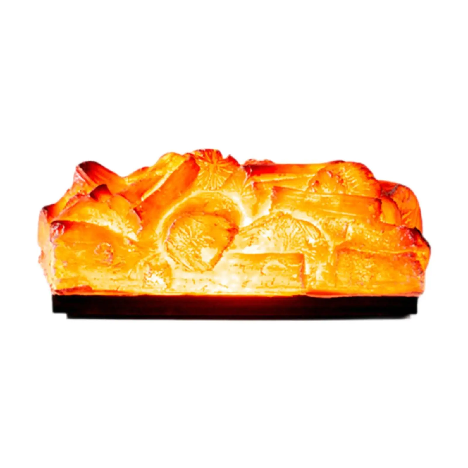 Светодиодная лампа с имитацией пламени из искусственного дрова для офисной