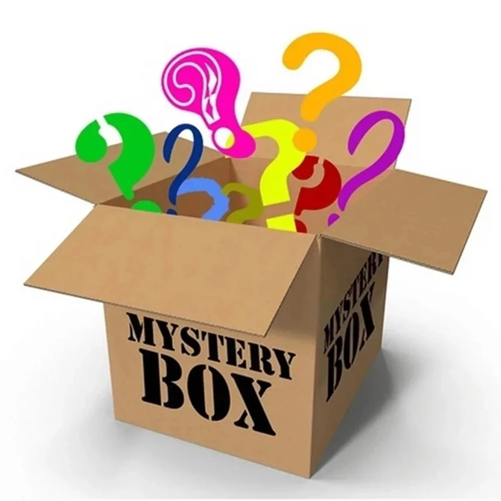 

100% Surprise Random Novelty Lighting Mysterious Gift Pack High Quality Lucky Mystery Gift Box Surprise Blind Box