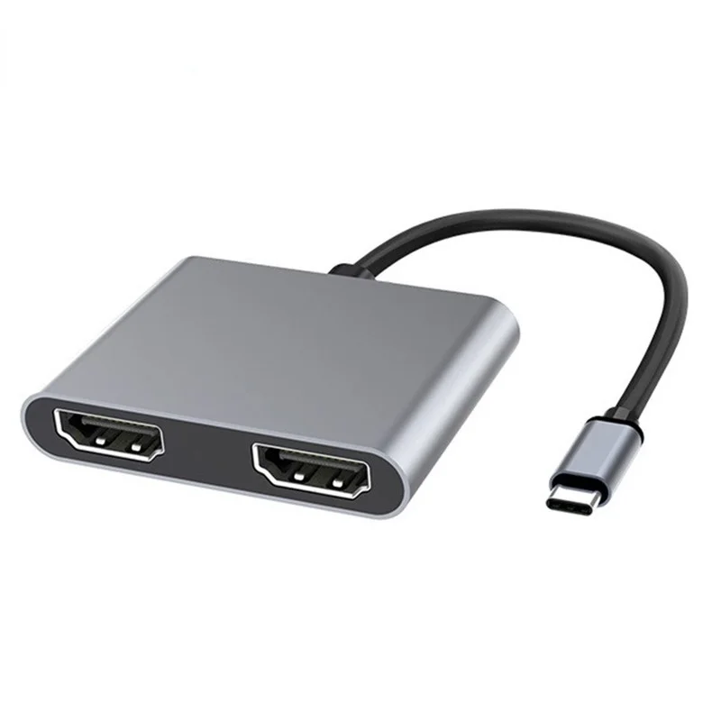 

Type C HDMI-совместимый кабель для зарядки 4K USB C в Dual USB 3,0 PD, кабель-конвертер для MacBook Samsung Dex Galaxy S10/S9