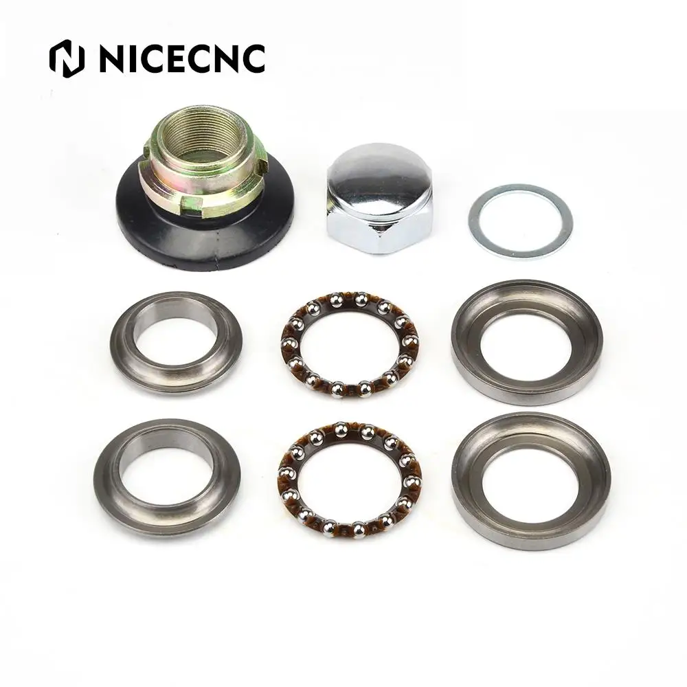 

Steering Bearing Fork Stem Locking Nut Assembly For Honda ATC185S ATC200 ATC200E 1982-1983 ATC200M ATC200S 1984-1985 ATC110 125M