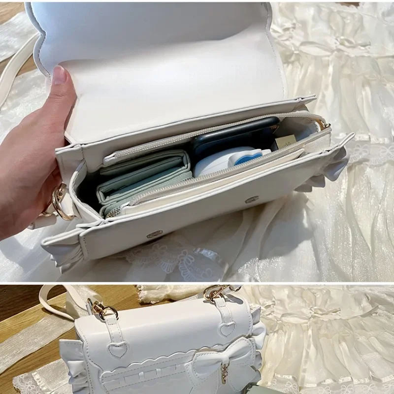 Милая Сумка Ita 2024 элегантная в стиле &quotЛолита&quot Женская милая через плечо с