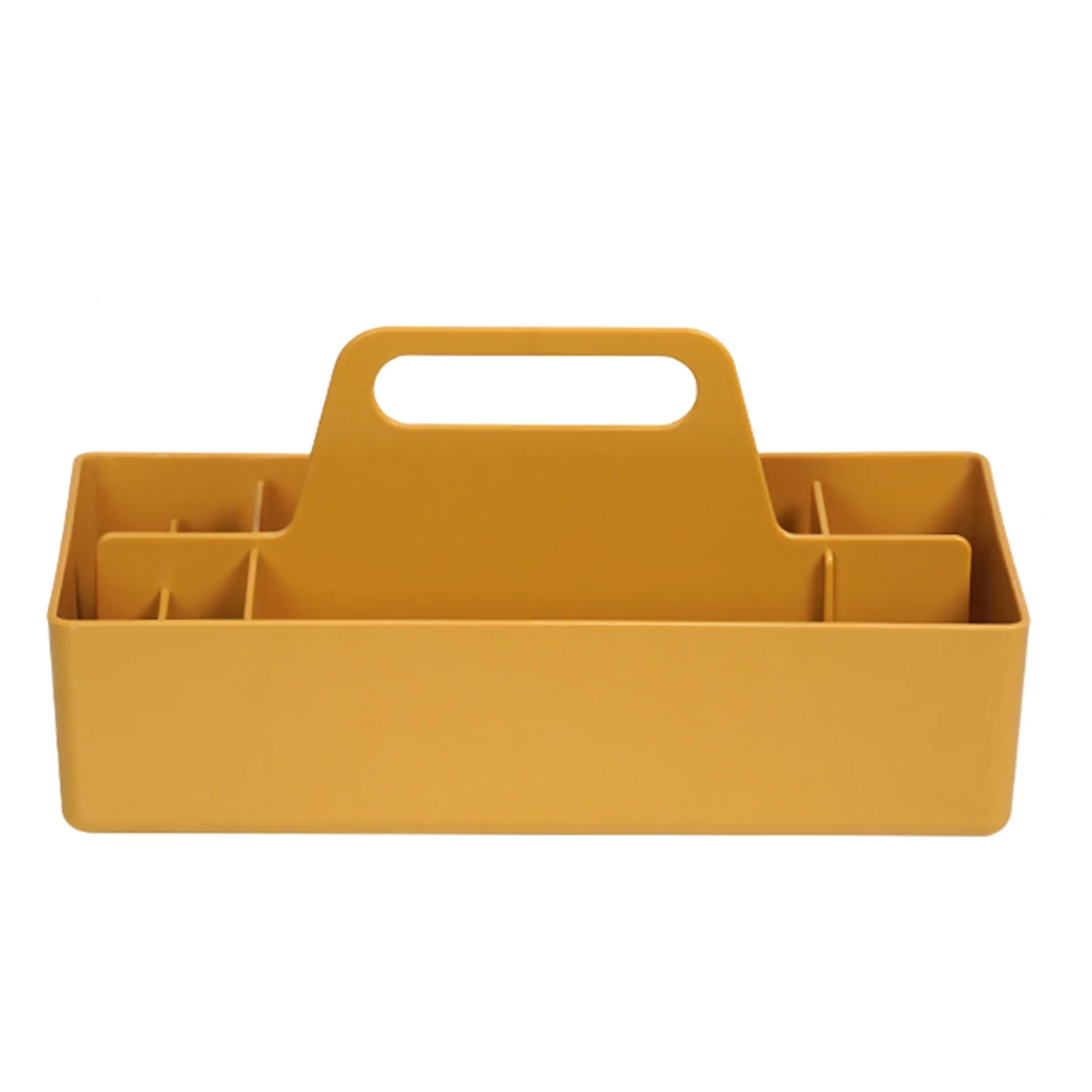 

Ящик для хранения косметики, многофункциональный органайзер для макияжа с ручкой, портативный органайзер для макияжа с 6 отделениями