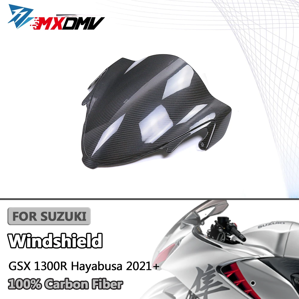 Для Suzuki Hayabusa GSX1300R GSX-1300R 2021 + 100% 3K полностью из настоящего углеродного волокна