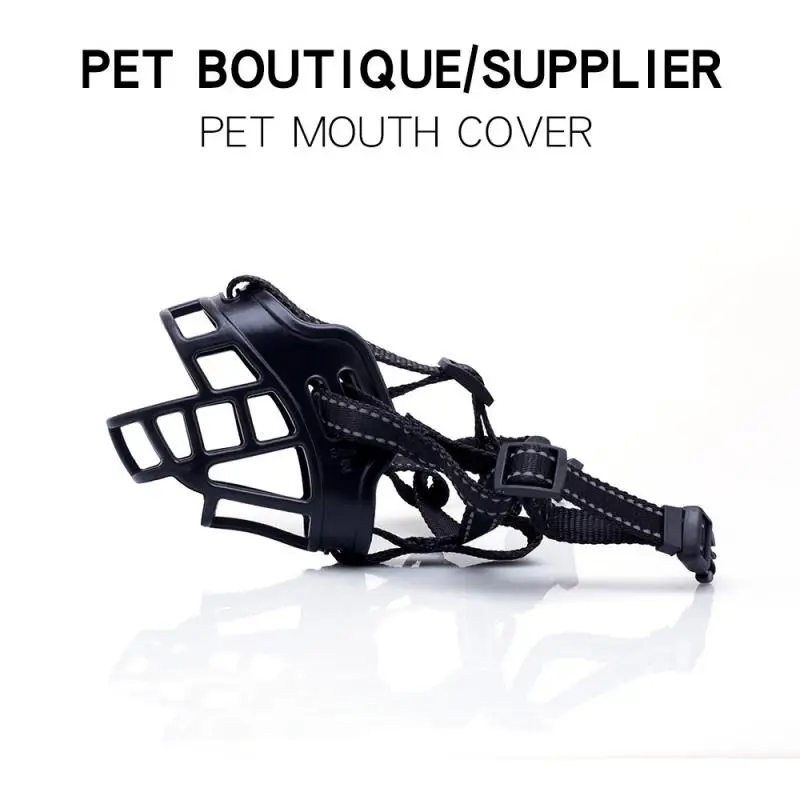 Anti Biting Pet Muzzles Adjusted Wide Applicability Dog Mouth Sleeve Highly Protective Pet Mask Park Outdoor Guard Training Dogs images - 6