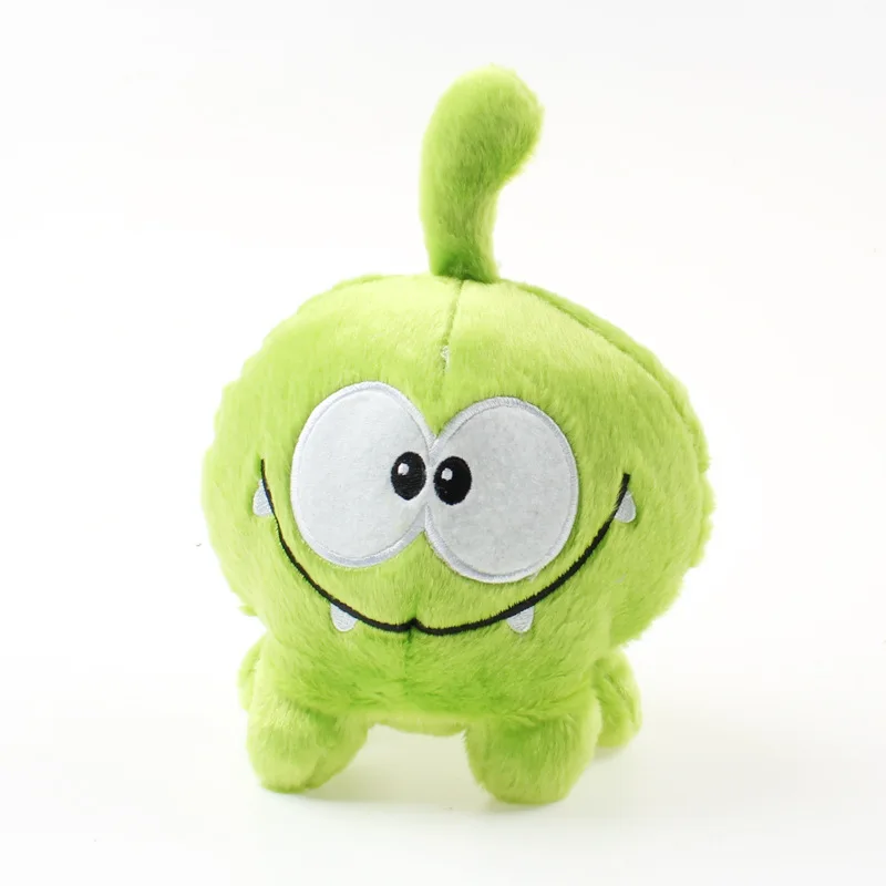 

1pcs 20cm Hot Game Cartoon Cut The Rope Om Nom Frog Soft Stuffed Animal Plush Toys Kids Dolls Children Birthday Gift